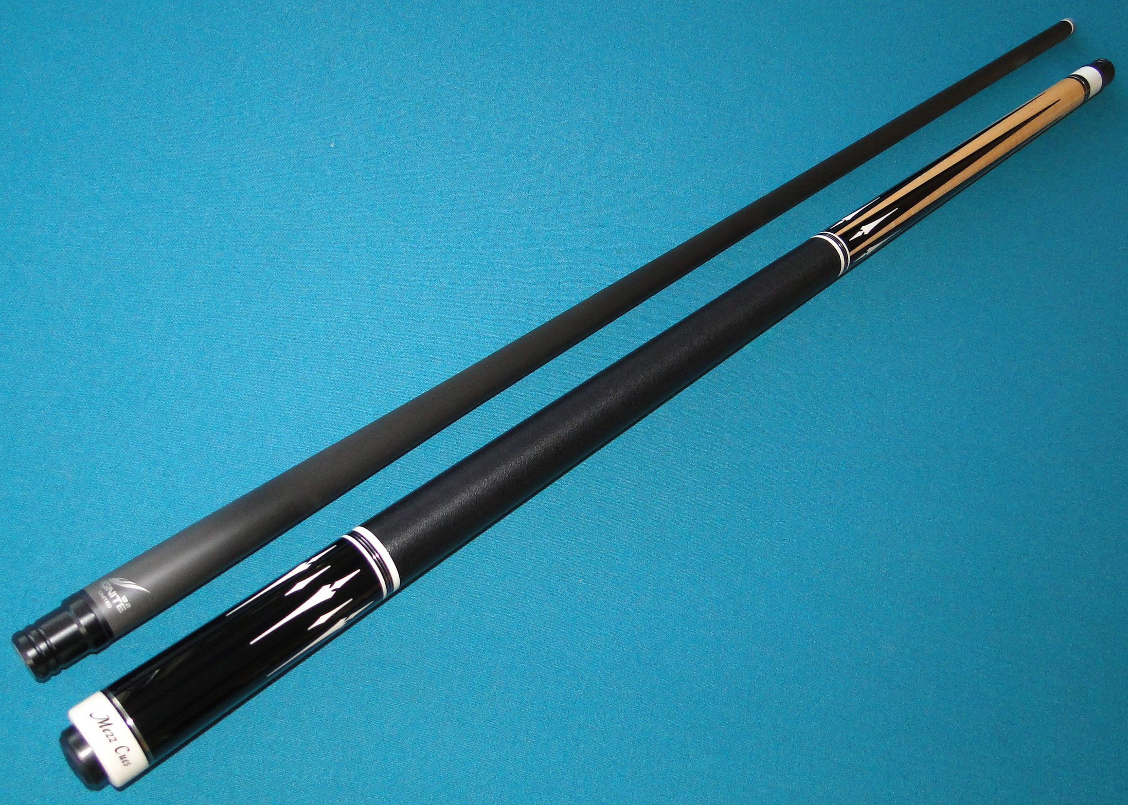 Mezz and Exceed cues with Ignite shaft