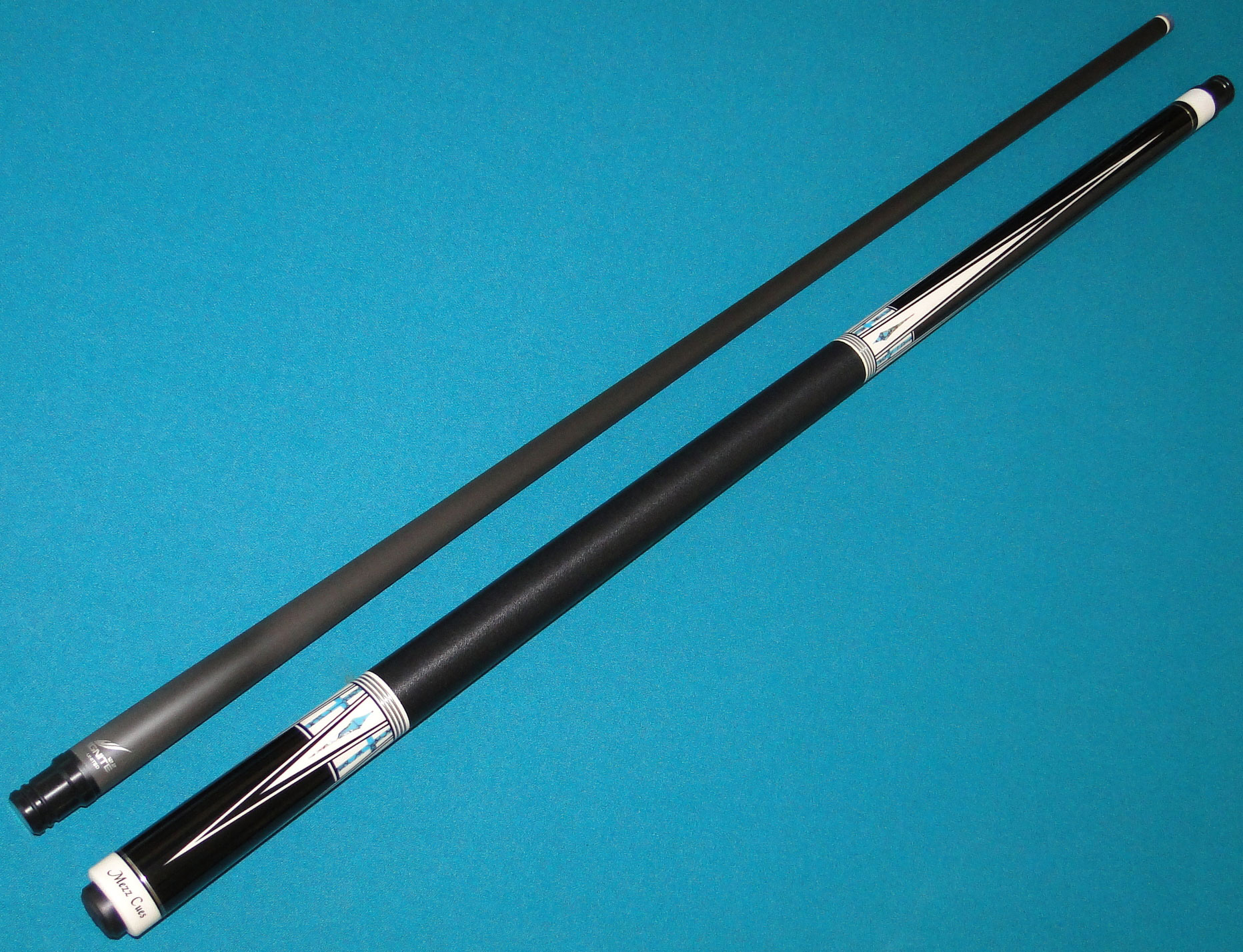 Mezz and Exceed cues with Ignite shaft